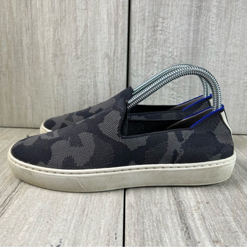 Rothy’s The Original Sneaker Slip On Casual Shoes Knit Camo Womens Size 7